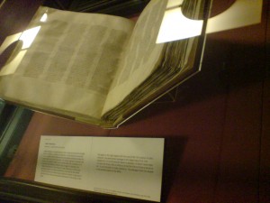 Sinaiticus Manuscript in the British Library